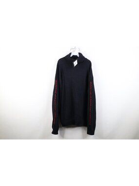 Deadstock Vintage 90s Marithe Francois Girbaud Mens 2XL Baggy Turtleneck Sweater